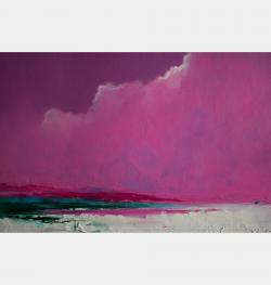 Somewhere Behind The Clouds By Zhanna Kondratenko, Ukraine,2024 (90 X 90)