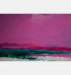 Somewhere Behind The Clouds By Zhanna Kondratenko, Ukraine,2024 (90 X 90)