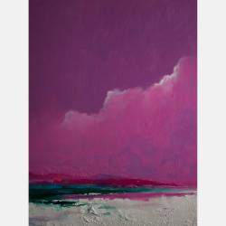 Somewhere Behind The Clouds By Zhanna Kondratenko, Ukraine,2024 (90 X 90)