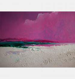 Somewhere Behind The Clouds By Zhanna Kondratenko, Ukraine,2024 (90 X 90)