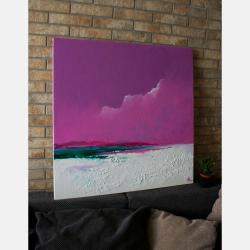 Somewhere Behind The Clouds By Zhanna Kondratenko, Ukraine,2024 (90 X 90)