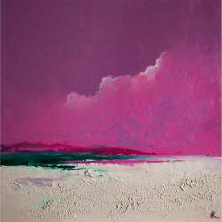 Somewhere Behind The Clouds By Zhanna Kondratenko, Ukraine,2024 (90 X 90)