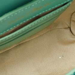 3.1 Phillip Lim Mint Green Glitter and Leather Nano Pashli Satchel