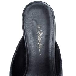 Pre Owned صندل مول 3.1 فيليب ليم مول جلد أسود مقاس 35