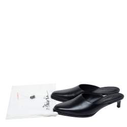 Pre Owned صندل مول 3.1 فيليب ليم مول جلد أسود مقاس 35