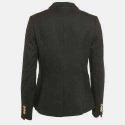 3.1 Phillip Lim Black Wool Double Breasted Jacket M