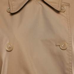3.1 Phillip Lim Beige Gabardine Double Breasted Trench Coat M
