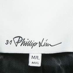 3.1 Phillip Lim Navy Blue Mid-Length Coat M