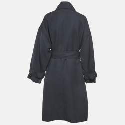 3.1 Phillip Lim Navy Blue Mid-Length Coat M