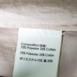 Pre Owned بنطلون 3.1 قيليب ليم خوخي جيوب ديرابيه وسط مطاطي XS