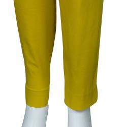 Pre Owned 3.1 Phillip Lim Mustard Yellow Silk Zip Detail Sleeveless Jumpsuit XS