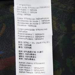 مملوكة مسبقًا 3.1 Phillip Lim Black Floral Printed Crepe Cold-Shoulder Mini Dress S