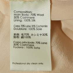 3.1 Phillip Lim Beige Wool Blend V-neck Sweater M