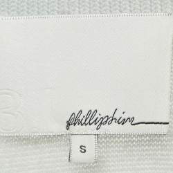 3.1 Phillip Lim Blue Merino Wool Crew Neck Sweater S