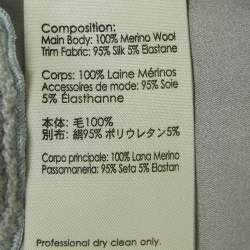 3.1 Phillip Lim Blue Merino Wool Crew Neck Sweater S