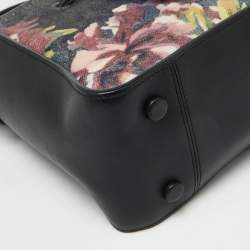 3.1 Phillip Lim Multicolor Floral Print Canvas and Leather Crossbody Bag