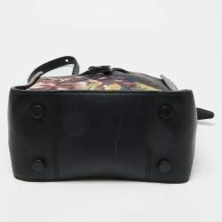 3.1 Phillip Lim Multicolor Floral Print Canvas and Leather Crossbody Bag