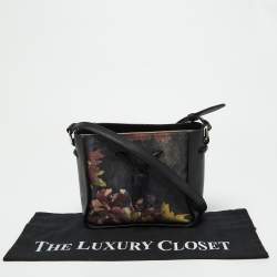 3.1 Phillip Lim Multicolor Floral Print Canvas and Leather Crossbody Bag