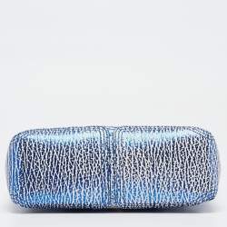 3.1 Phillip Lim Blue/White Leather Mini Pashli Satchel