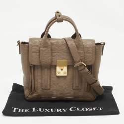 3.1 Phillip Lim Beige Leather Pashli Satchels