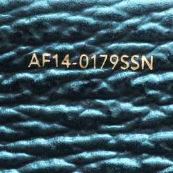 3.1 Phillip Lim Metallic Blue Leather Pashli Satchel