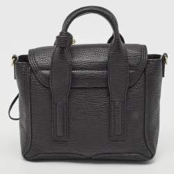 3.1 Phillip Lim Black Leather Mini Pashli Satchel