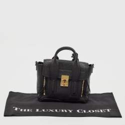 3.1 Phillip Lim Black Leather Mini Pashli Satchel