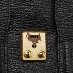 3.1 Phillip Lim Black Leather Mini Pashli Satchel
