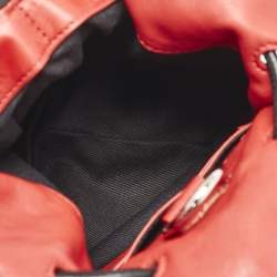 3.1 Phillip Lim Red/Black Leather Mini Ray Glove Pouch