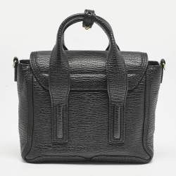 3.1 Phillip Lim Black Leather Mini Pashli Satchel