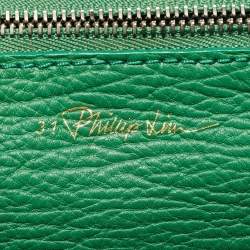Pre Owned 3.1 Phillip Lim Green Leather Mini Pashli Satchel