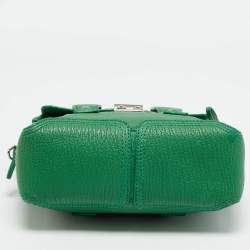 Pre Owned 3.1 Phillip Lim Green Leather Mini Pashli Satchel