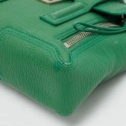 Pre Owned 3.1 Phillip Lim Green Leather Mini Pashli Satchel