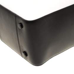 Pre Owned 3.1 Phillip Lim Black/White Leather Small Soleil Bucket Bag  