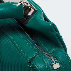 Pre Owned 3.1 Philip Lim Green Leather Ryder Top Handle Bag
