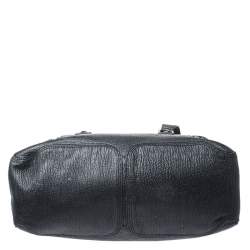 Pre Owned حقيبة 3.1 فيليب ليم يد علوية باشلي كبيرة جلد سوداء