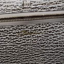 Pre Owned حقيبة 3.1 فيليب ل يم باشلي متوسطة جلد أبيض أنتيك و بني 