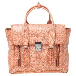 مملوكة مسبقًا 3.1 Phillip Lim Antique Orange Leather Medium Pashli Satchel