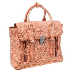 مملوكة مسبقًا 3.1 Phillip Lim Antique Orange Leather Medium Pashli Satchel