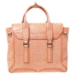 مملوكة مسبقًا 3.1 Phillip Lim Antique Orange Leather Medium Pashli Satchel