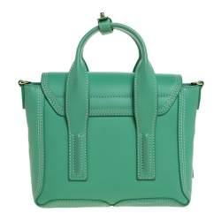Pre Owned 3.1 Phillip Lim Mint Green Leather Mini Pashli Satchel