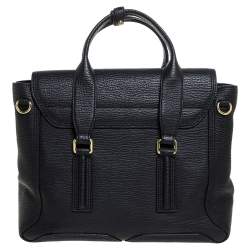 Pre Owned 3.1 Phillip Lim Black Leather Medium Pashli Satchel
