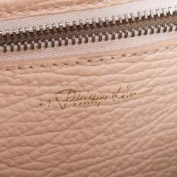 مملوكة مسبقًا حقيبة 3.1 فيليب ليم "باشلي" صغيرة جلد برتقالي زهري