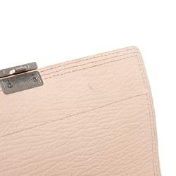 مملوكة مسبقًا حقيبة 3.1 فيليب ليم "باشلي" صغيرة جلد برتقالي زهري