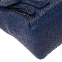 Pre Owned حقيبة 3.1 فيليب ليم باشلي ميني جلد أخضر