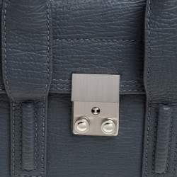 Pre Owned 3.1 Phillip Lim Grey Leather Mini Pashli Satchel
