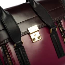 Pre Owned 3.1 Phillip Lim Tricolor Leather Medium Pashli Satchel