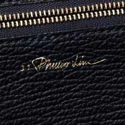 Pre Owned 3.1 Phillip Lim Navy Blue Leather Medium Pashli Satchel