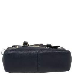 Pre Owned 3.1 Phillip Lim Navy Blue Leather Medium Pashli Satchel