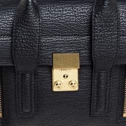 Pre Owned 3.1 Phillip Lim Black Leather Mini Pashli Satchel